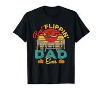 Best Flippin' Dad Ever Father's Day Barbecue Family Lover T-Shirt