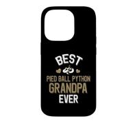Best Foot Ball Python Grandpa Ever Piebald Snake Lover Coque pour iPhone 14 Pro