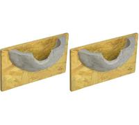 Best for Birds Esschert Design - Meilleur pour Les Oiseaux - Nid pour Hirondelles en Forme de Panier inversée, Très Robuste, de Environ 24 cm x 9,1 cm x 15 cm (Lot de 2)