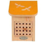 Best For Birds - Maison à abeilles en bois Pochoir Jaune G