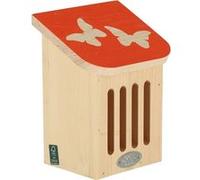 Best For Birds - Maison à insectes en bois Pochoir Papillons Orange G