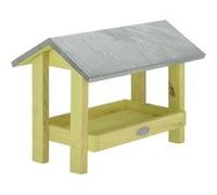 Best for Birds Mangeoire de Sol en pin avec Toit en Zinc