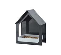 Mangeoire anthracite/blanc
