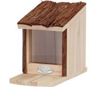 Best For Birds - Mangeoire pour écureuil avec toît en écorce naturel G