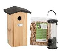 Best For Birds - Set abri mangeoire et graines oiseaux Pour mésanges charbonnières