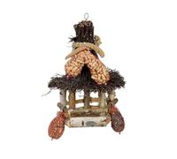 Best For Birds Voedertafel Hangend Berkentwijgen Dak Inclusief Voer-