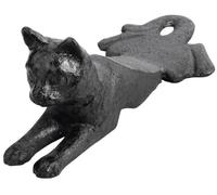 Best for Boots Fallen Fruits Cale de Porte pour Chat LH130, Noir, 6,9 x 16,8 x 7,9 cm