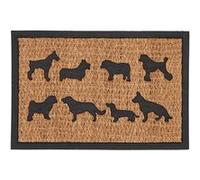 - Paillasson coco et caoutchouc 60 x 40 cm Chiens