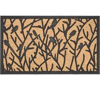 Best For Boots Paillasson en Fibres de Coco et Caoutchouc avec Motifs 75 x 45 cm Oiseau