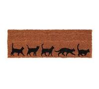 Best For Boots - Paillasson en fibres de coco Evolution 75 x 25 cm Chats Multicolore G