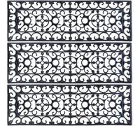 Best For Boots Tapis d'escalier antiglisse en Caoutchouc (Lot de 3)