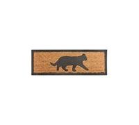 Best For Boots - Tapis paillasson en coco 75 x 25 cm Chat