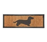 Best For Boots - Tapis paillasson en coco 75 x 25 cm Chien Marron G