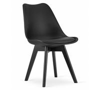 Best For Home 1 chaise - Pieds noirs