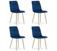 Best For Home Chaise - Bleu marine