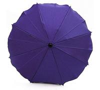 BEST FOR KIDS - Écran de poussette universel NEUSTE TECHNIK Norme de protection UV 801 - Parapluie et parapluie pour poussette, souple et pliable, 15 couleurs au choix (violet)