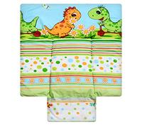 BEST FOR KIDS - Matelas à langer/Linge de table à langer - Spécial 3 en 1 Soft et câlin en 100% coton Oeko Tex Standard 100 en 3 tailles (70x70)