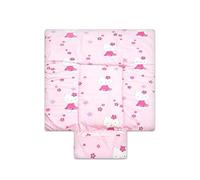 Best For Kids Matelas a langer spécial CUDDLY SOFT 100% coton Tapis de table a langer 3 en 1 au format 70x50 au standard Öko Tex