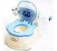 Best For Kids N7551 Baby Gear Royal Potty Pot d'apprentissage avec porte-papier toilette Bleu