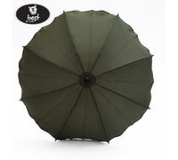BEST FOR KIDS- Parasol universel pour poussettes Protection maximale contre les rayons UV - Standard 801 - Parapluie et parapluie pour poussette, flexibles et pliables, nombreuses couleurs au choix (Vert olive)