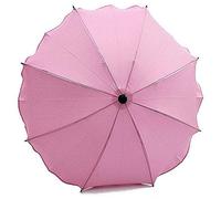 BEST FOR KIDS- Parasol universel pour poussettes Protection UV maximale Standard 801 - Parapluie et parapluie pour poussette, souple et pliable, nombreuses couleurs au choix (Rose)