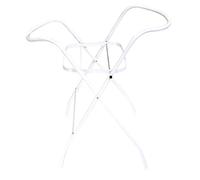 Best For Kids Support universel pour baignoire bébé, 84 et 100 cm, avec ou sans plateau, blanc