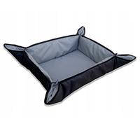 Best For Pets Coussin pour chien ou chat - Double face - Imperméable - Bleu/noir - 70 x 60 cm