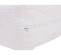 BEST FOR YOU- Couvre-matelas 14-16 cm Easy Active Cool adapté aux personnes allergiques Housse à fermeture à glissière à 3 côtés pour matelas de 60x120x14 à 200x200x14 cm