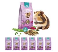 Best Friend Aliment Complet pour cochons d'Inde avec Pois, Betterave, graines de Persil et céleri. Aliment pour Les rongeurs avec ingrédients naturels, fabriqué en Italie | Lot de 6 Paquets