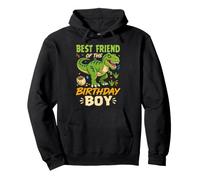 Best Friend of The Birthday Boy T Rex Dinosaure Party Sweat à Capuche