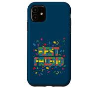 Best Friend of The Birthday Kid Brick Builder Birthday Squad Coque pour iPhone 11