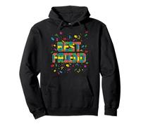 Best Friend of The Birthday Kid Brick Builder Birthday Squad Sweat à Capuche