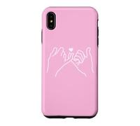 Best Friend Pinky Swear Promise Cœur Best Friends BFF Coque pour iPhone XS Max