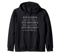 Best Friends Assortiment Rires Souvenirs Amitié Endless BFF Sweat à Capuche