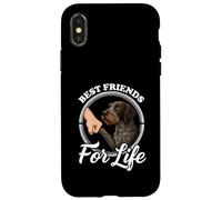 Best Friends Design Magnifique pointeur Allemand à Poils métalliques Coque pour iPhone X/XS