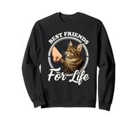 Best Friends Maine Coon Chat Mignon Sweatshirt