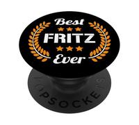 Best Fritz Ever Dicton Amusant Prénom Fritz PopSockets PopGrip Adhésif