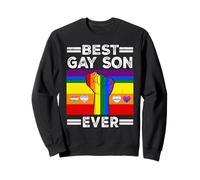 Best Gay Son Ever LGBTQ Rainbow Flag LGBT Pride Month Sweatshirt