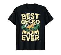 Best Gecko Mom Lilly White Morph Lizard Crête Reptile T-Shirt