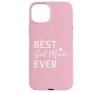 Best God Mom Ever Godmother Mothers Day God Mother Birthday Coque pour iPhone 15 Plus