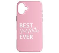 Best God Mom Ever Godmother Mothers Day God Mother Birthday Coque pour iPhone 16 Plus