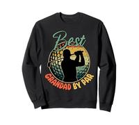 Best Grandad by par Golf Retired Retirement Retirement Golfing Sweatshirt