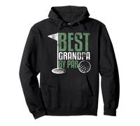 Best Grandpa by par Father's Day Golf Grandad Golfing Gift Sweat à Capuche