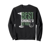 Best Grandpa by par Father's Day Golf Grandad Golfing Gift Sweatshirt