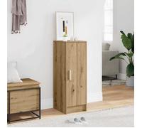 BEST-HOME Armoire Etagères à chaussures - Anti Poussière - Porte-chaussures vieux bois 32x35x92cm bois d'ingénierie kvci60469