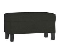 BEST-HOME Banc banquette bout de lit - Noir 70x35x41 cm Tissu,1parcel1929