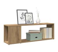 BEST-HOME Bibliothèque pour livre/DVD - armoire à livres - Meuble TV chêne artisanal 100x24x32cm - Bois d'ingénierie kvci99744