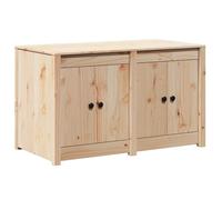BEST-HOME Buffet de cuisine - Cabinet de Rangement Armoire de cuisine Marron 106x55x64 cm Bois de pin massif,1parcel3662
