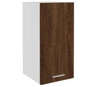 BEST-HOME Buffet de cuisine - Cabinet de Rangement Armoire suspendue ""Lyon"" Chêne brun 29,5x31x60 cm - aspect bois d'ingénierie,
