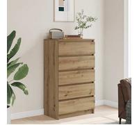 BEST-HOME Commode de Séjour,Placard pour couloir,Armoire chêne artisanal 60x36x103 cm bois d'ingénierie nvq6365